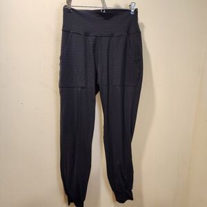 MOTF Women's Black High Waist Leggings Size Jogger Activewear Workout M